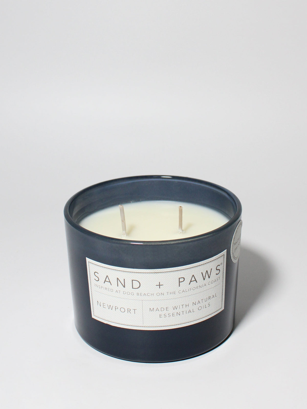 Sand + Paws Newport 12 oz scented candle