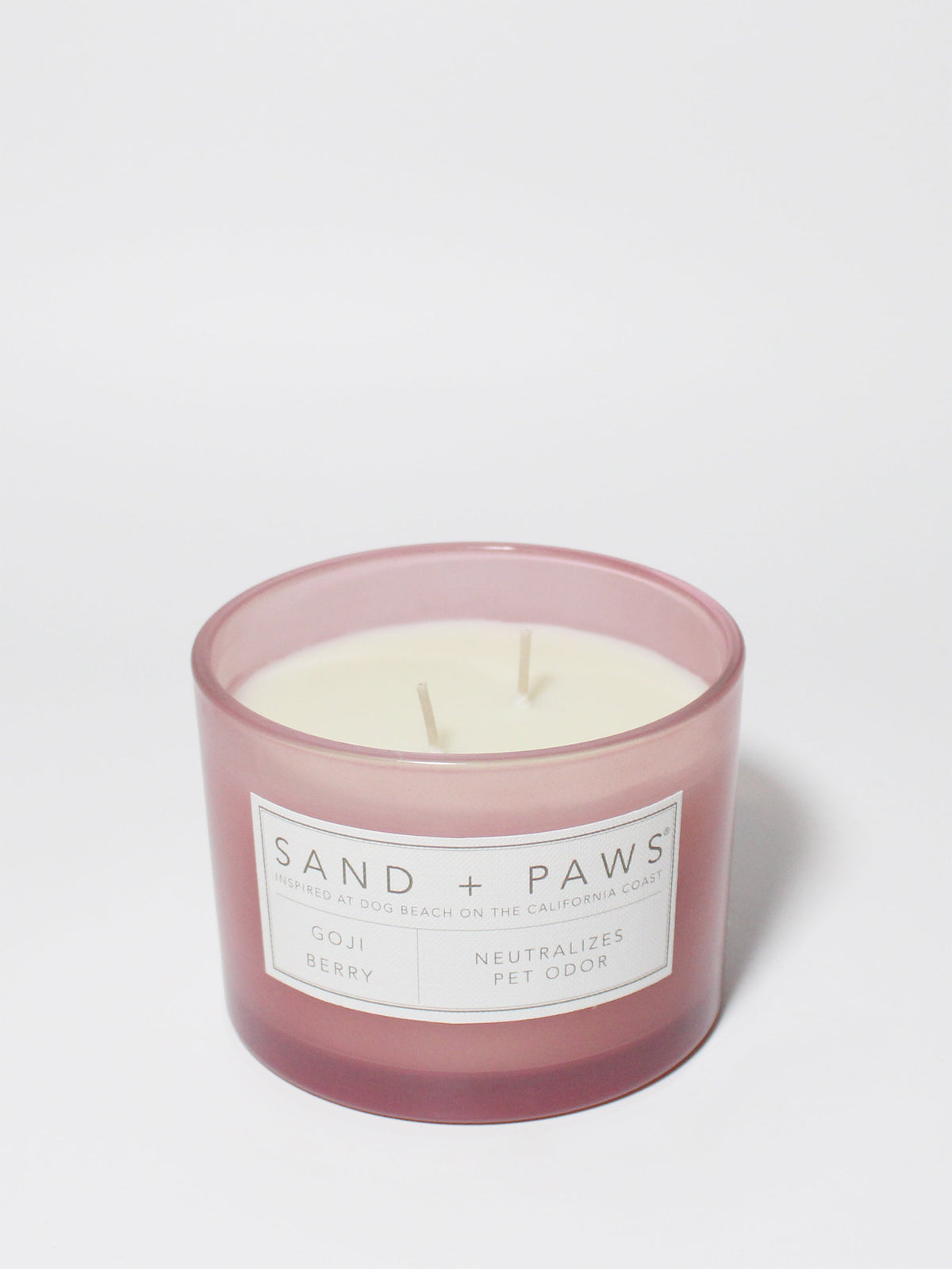 Sand + Paws Goji Berry 12 oz scented candle