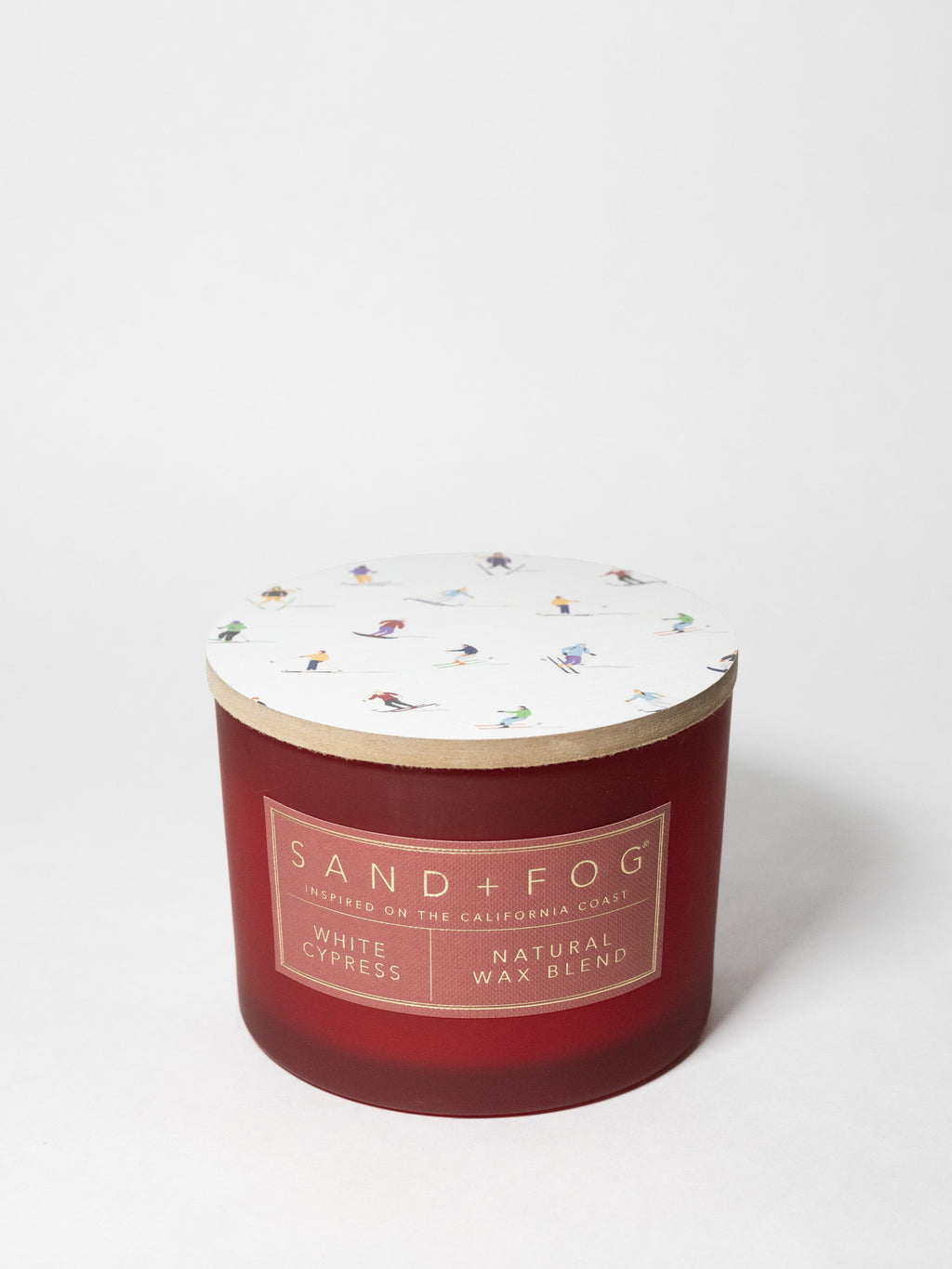 White Cypress 12 oz scented candle